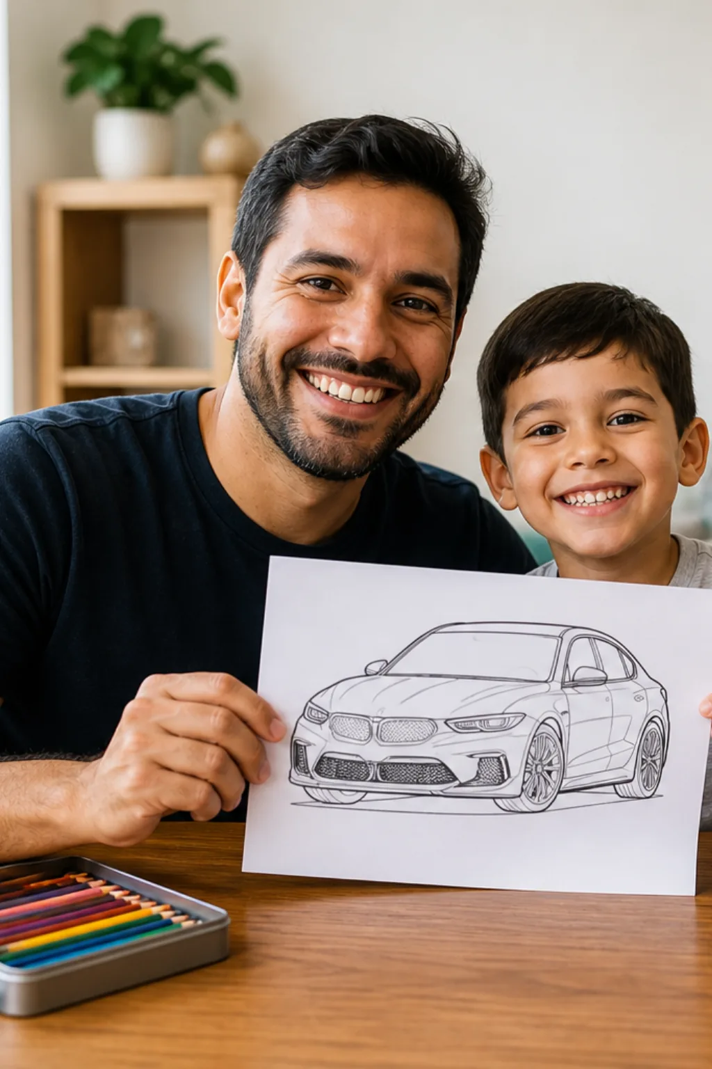 desenhos de carros Audi para colorir - 1
