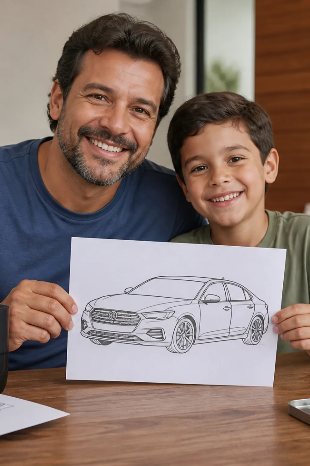 desenhos de carros Mercedes-Benz para colorir - 1