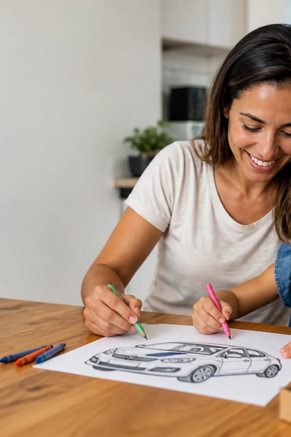 desenhos do Fiat Argo para colorir — exemplo criado na Desenhos pra Colorir
