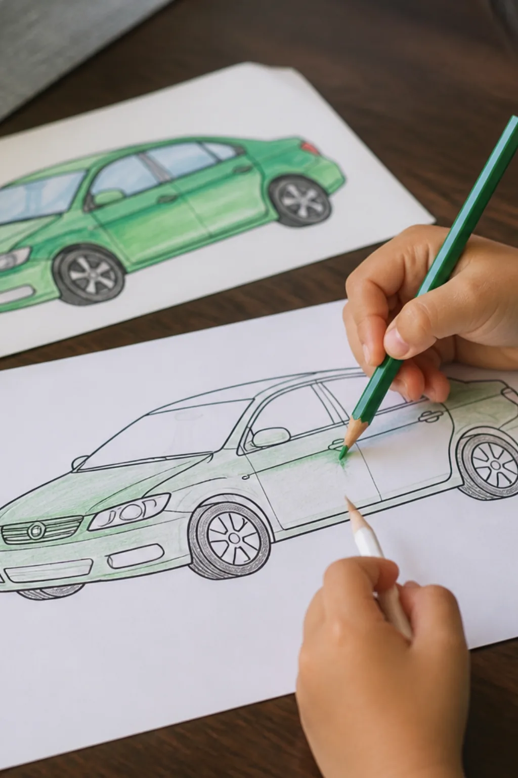 desenhos do Fiat Siena para colorir - 2