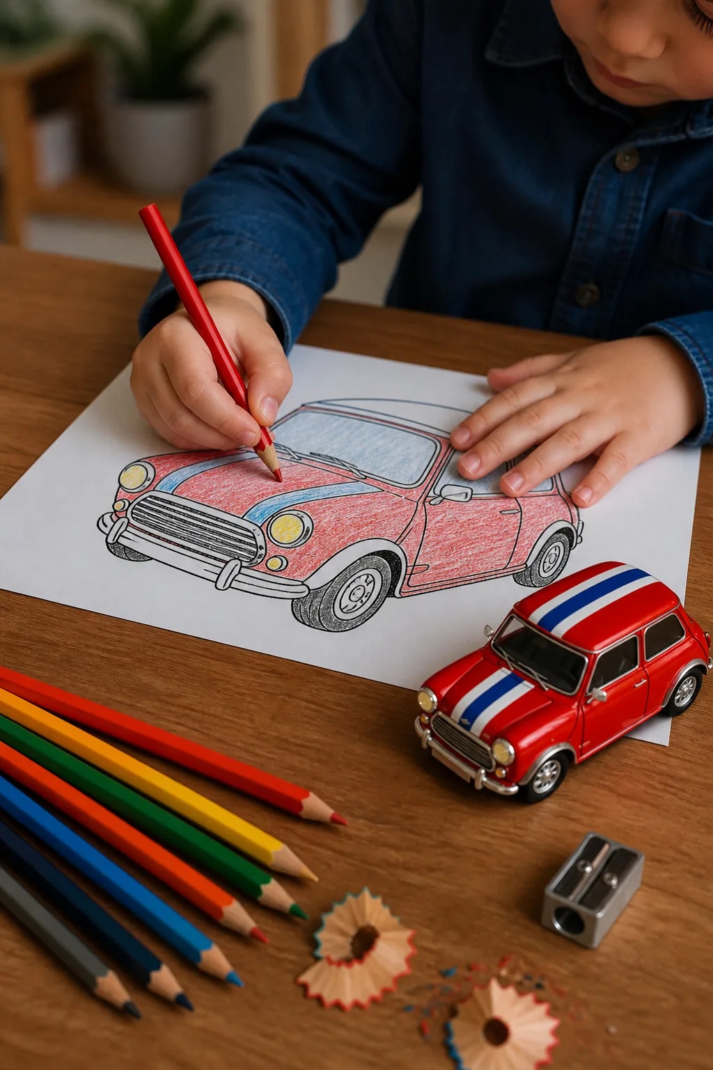 desenhos do Fiat Uno para colorir - 2