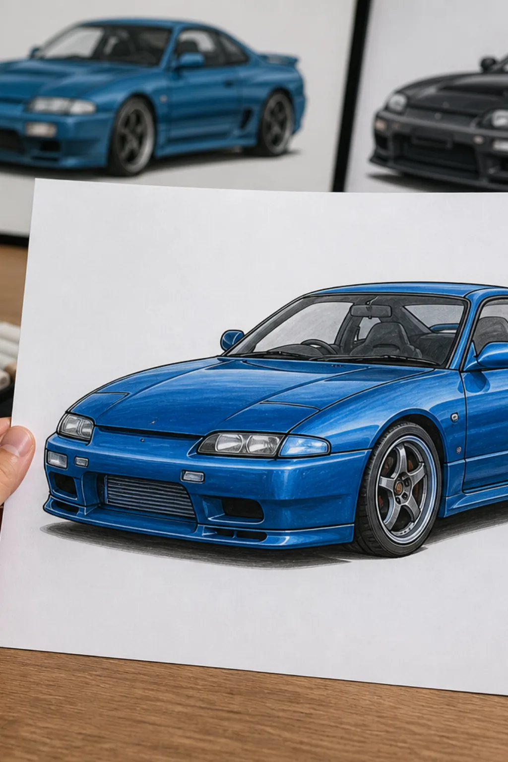 desenhos do Nissan Skyline para colorir - 2
