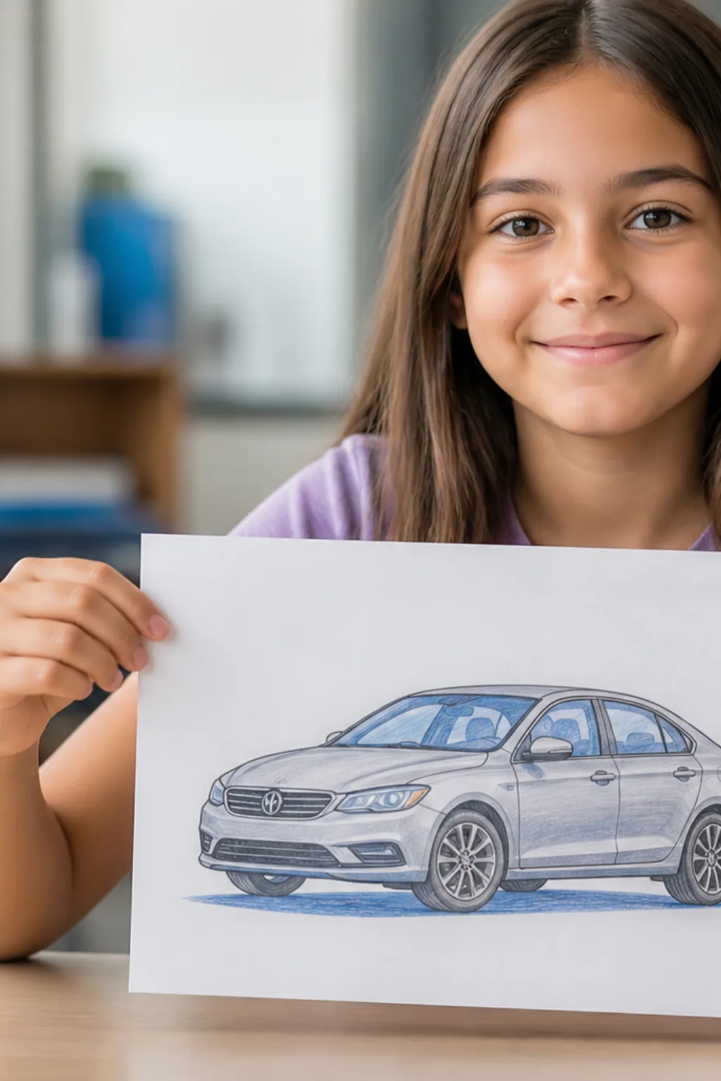 desenhos do Toyota Corolla para colorir - 2
