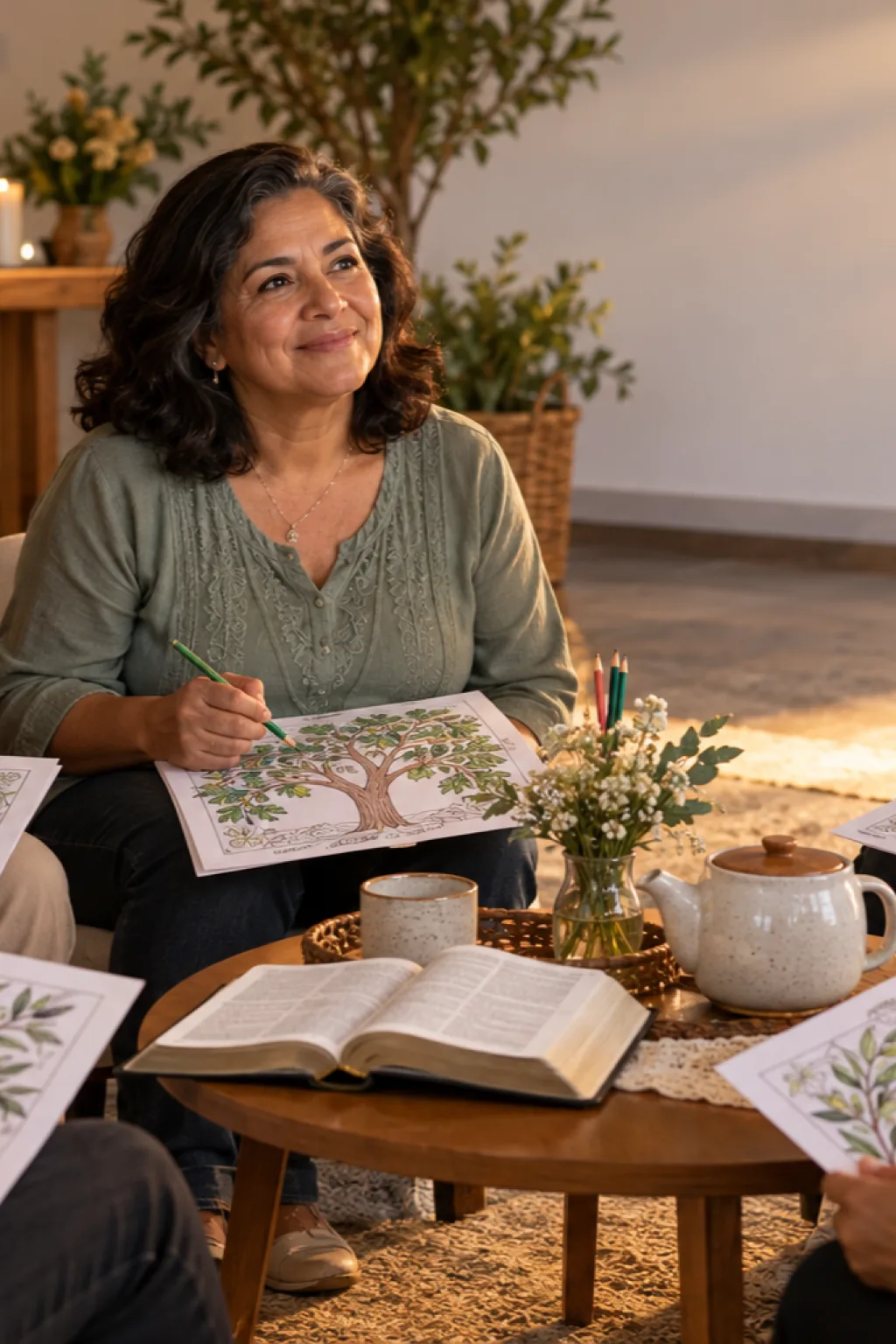 desenhos de Habacuque 3:17-18 para colorir — exemplo criado na Desenhos pra Colorir