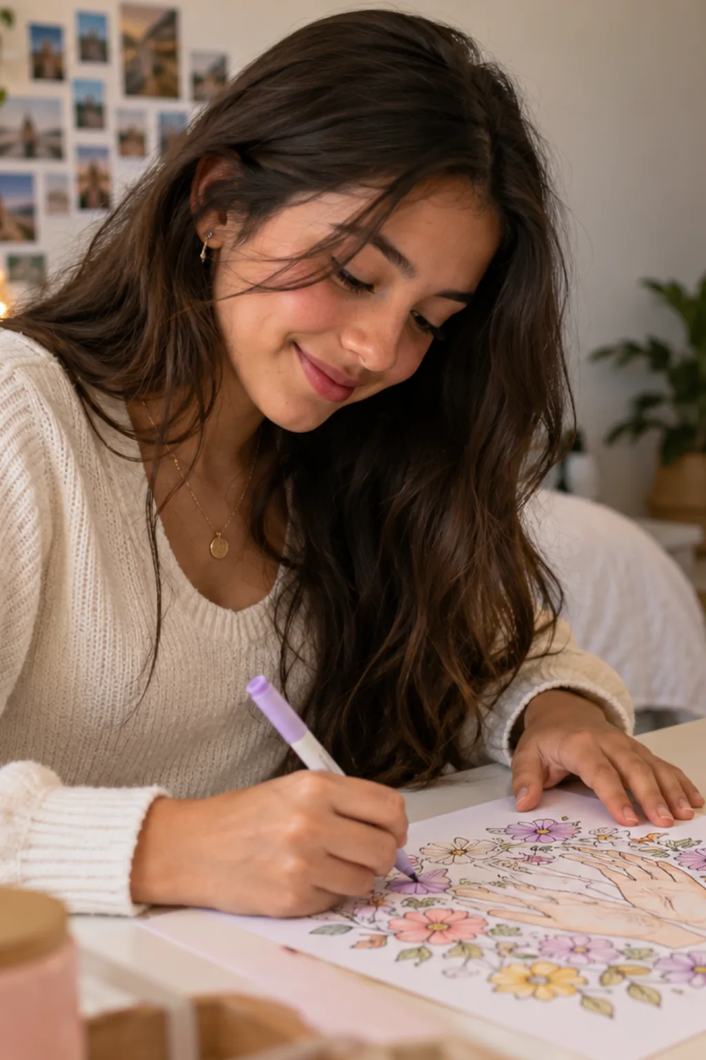 desenhos de Provérbios 17:17 para colorir — exemplo criado na Desenhos pra Colorir
