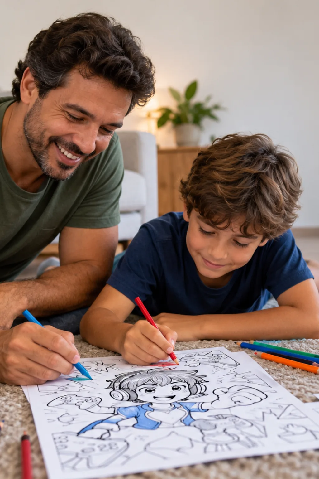 desenhos do Enaldinho para colorir — exemplo criado na Desenhos pra Colorir
