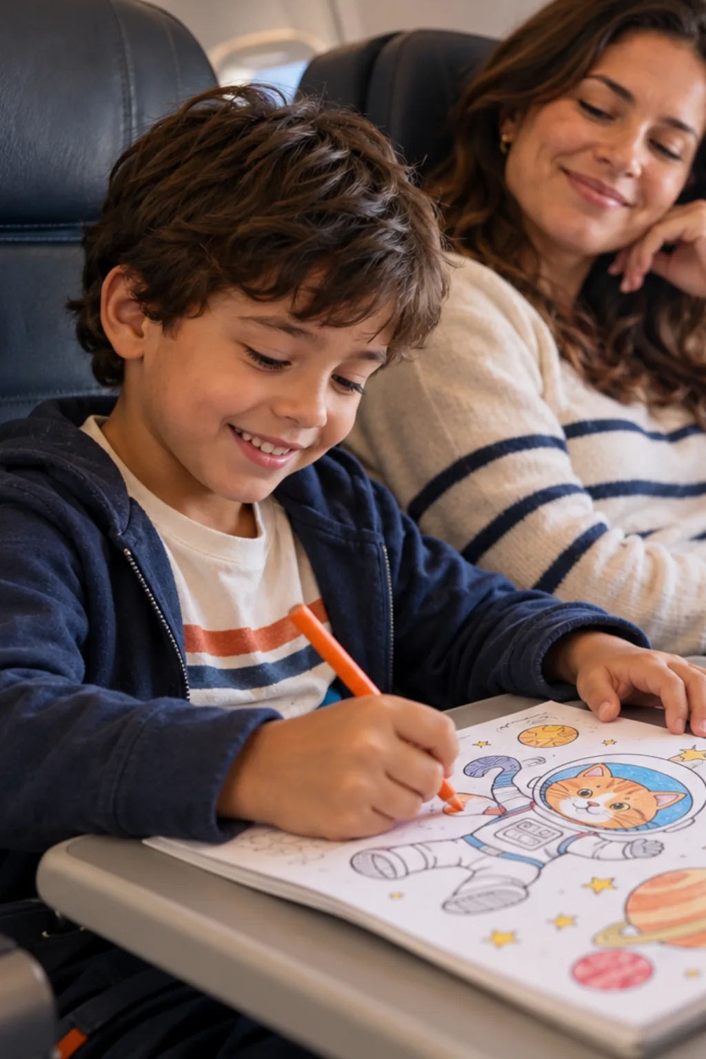 desenhos do Gato Galáctico para colorir — exemplo criado na Desenhos pra Colorir