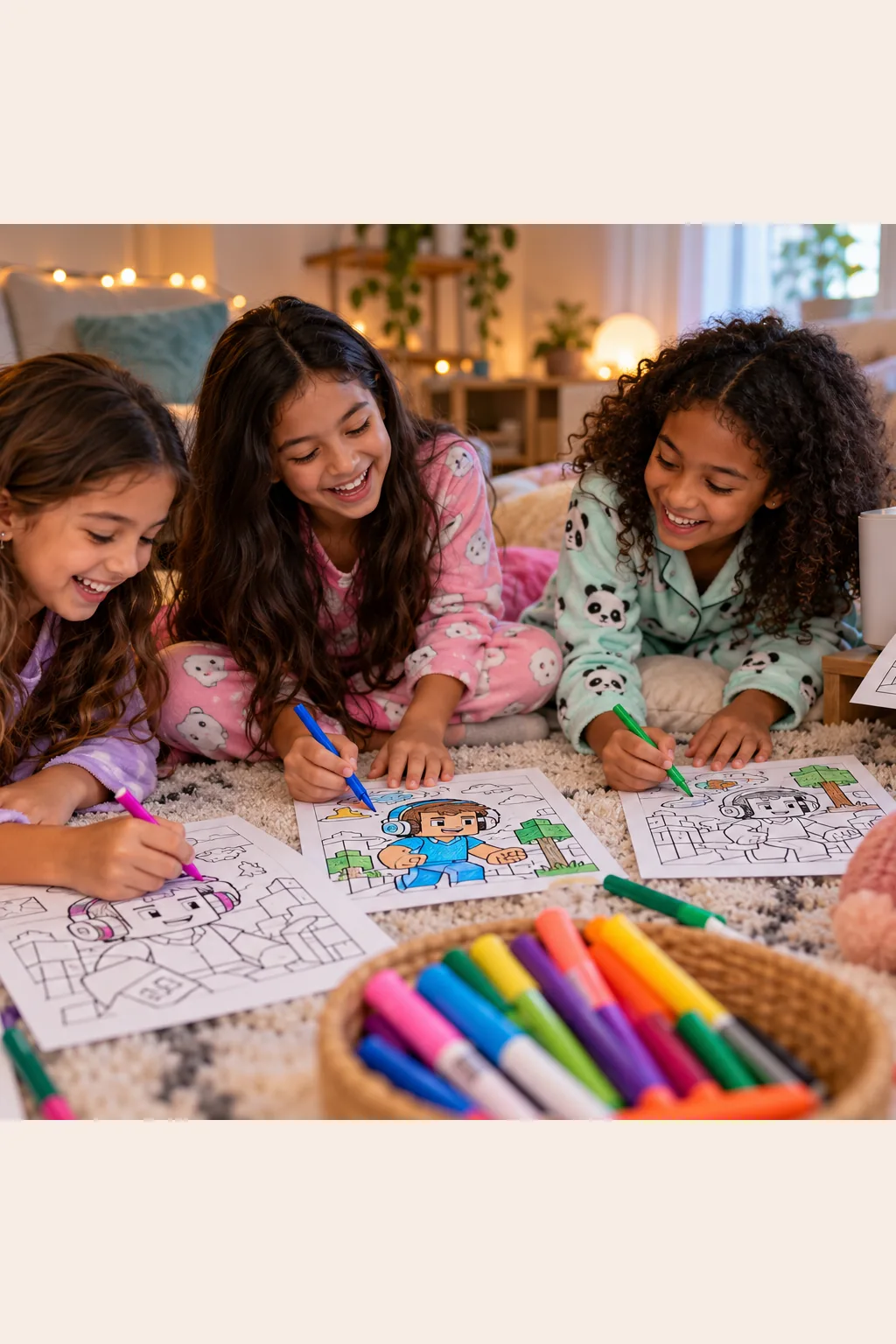 desenhos do Problems para colorir — exemplo criado na Desenhos pra Colorir