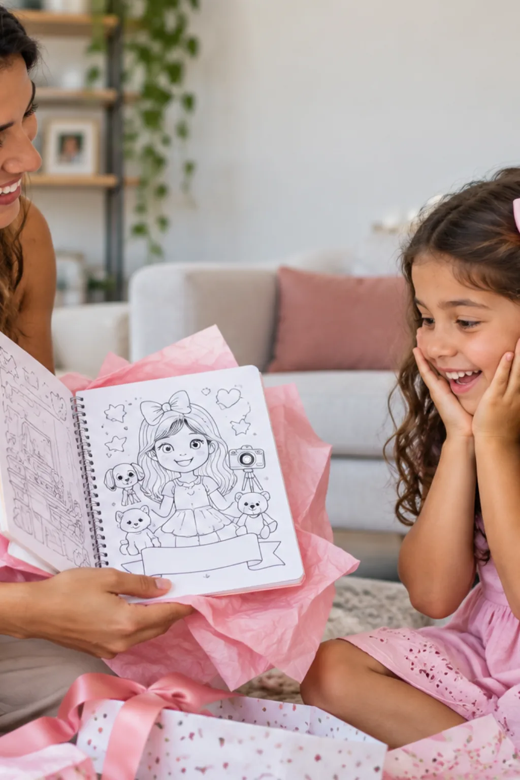 desenhos da Sarah de Araújo para colorir — exemplo criado na Desenhos pra Colorir
