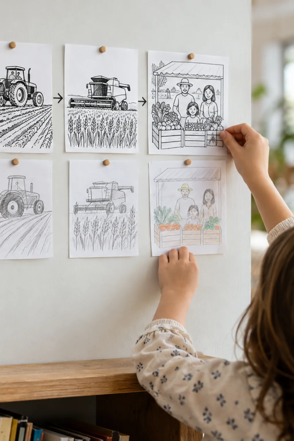 Desenhos de Agricultura para Desenhar - Depois