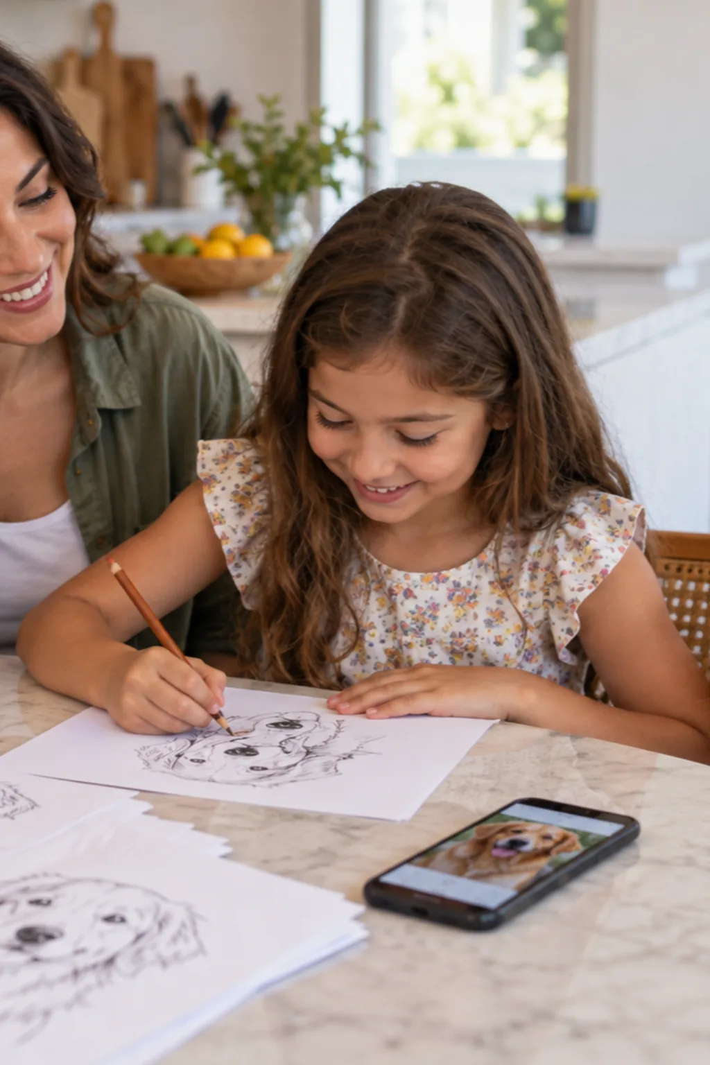 desenhos para desenhar — exemplo criado na Desenhos pra Colorir