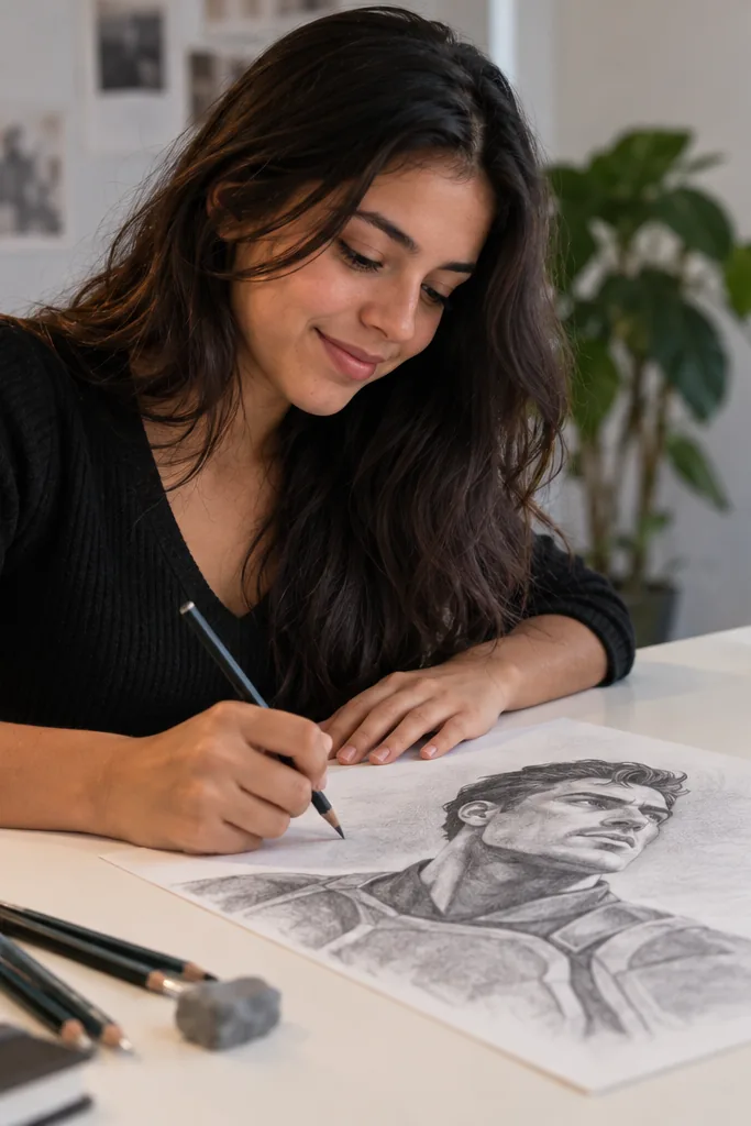 desenhos para desenhar — exemplo criado na Desenhos pra Colorir