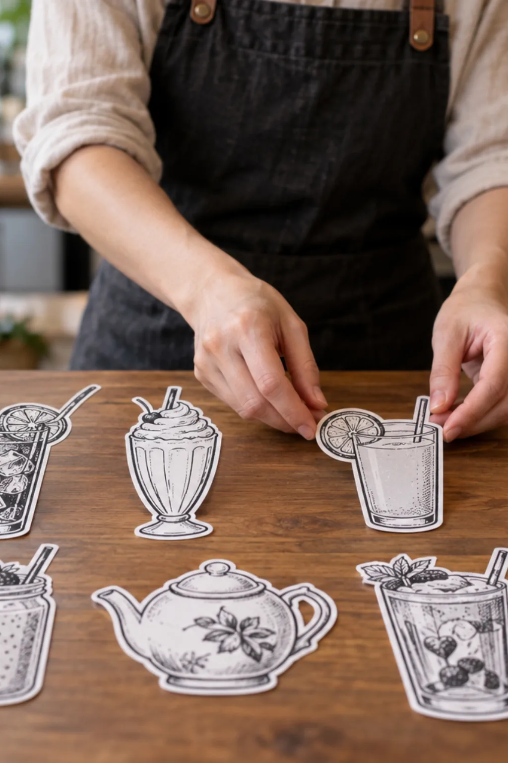 Desenhos de Bebidas para Desenhar - Depois