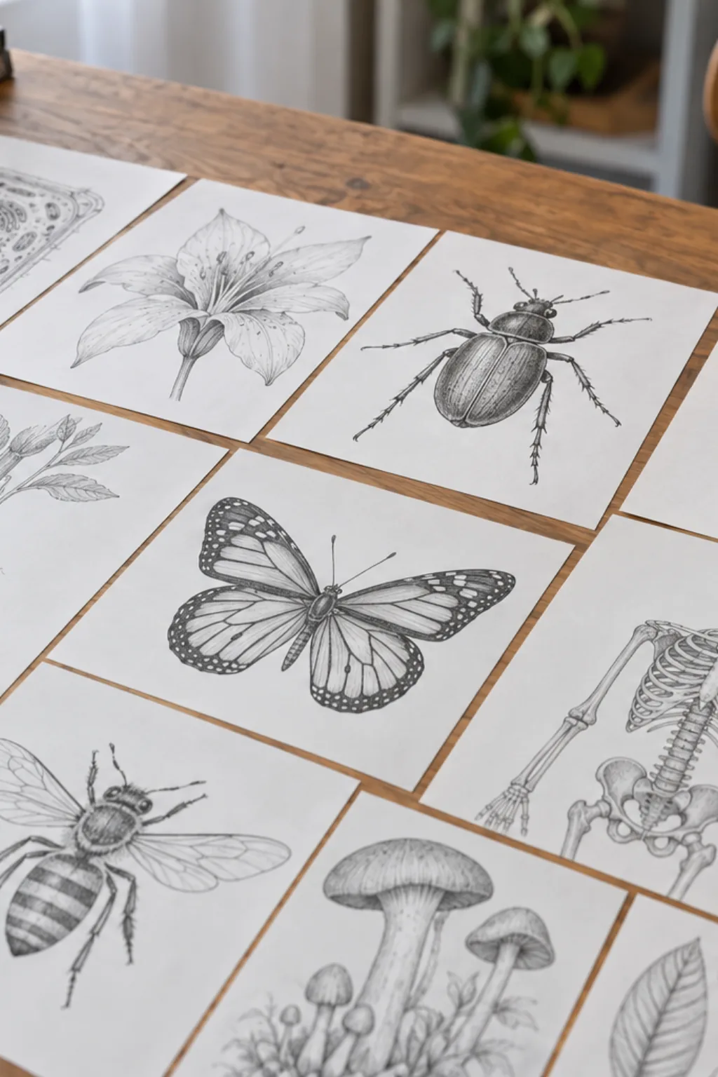 Desenhos de Biologia para Desenhar - Depois