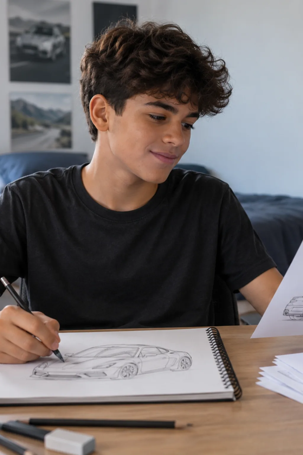 desenhos para desenhar — exemplo criado na Desenhos pra Colorir