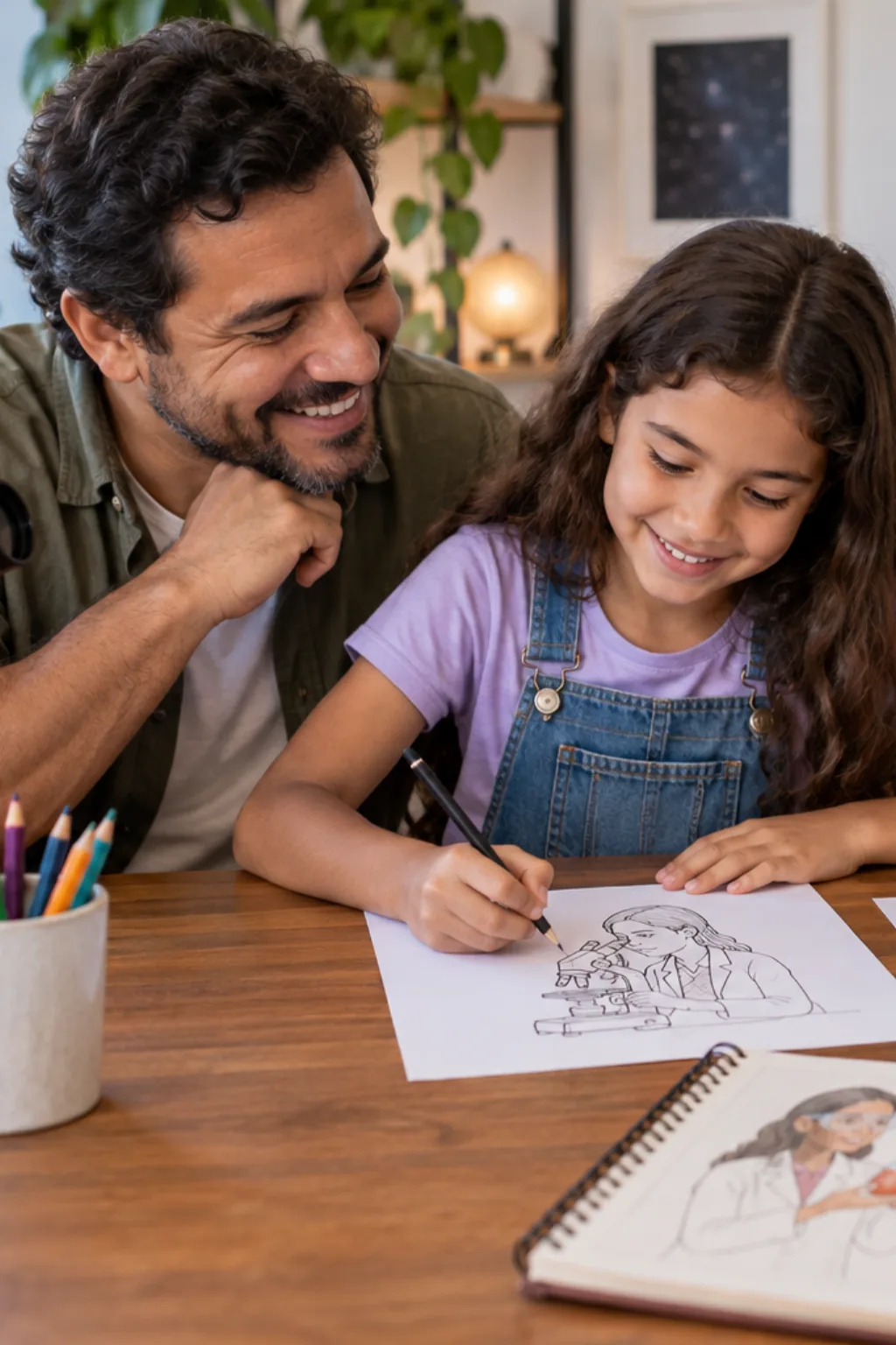 desenhos para desenhar — exemplo criado na Desenhos pra Colorir