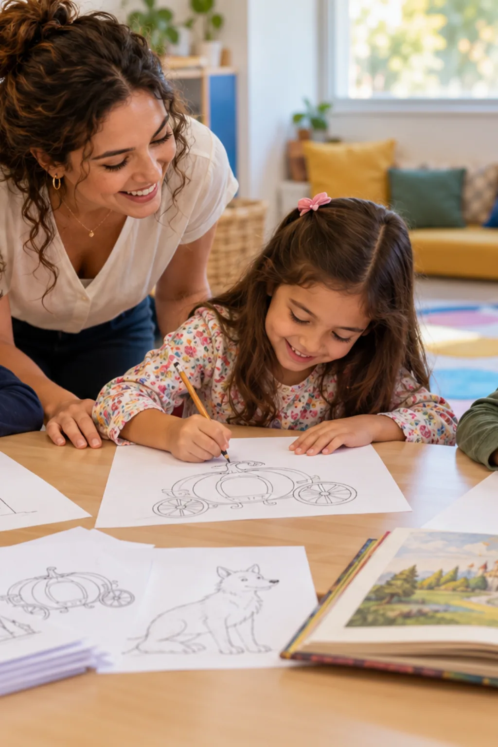 desenhos para desenhar — exemplo criado na Desenhos pra Colorir