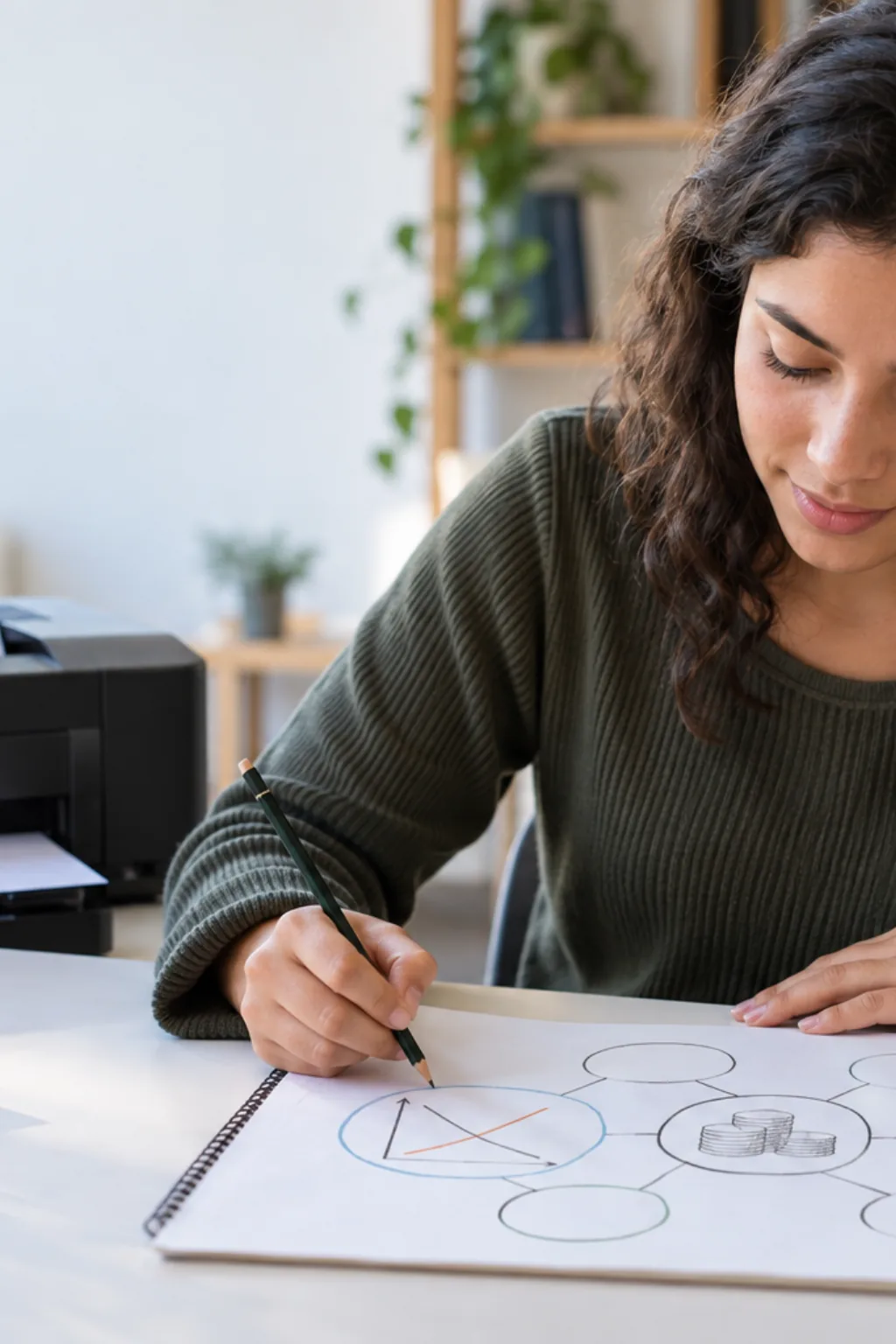 desenhos para desenhar — exemplo criado na Desenhos pra Colorir