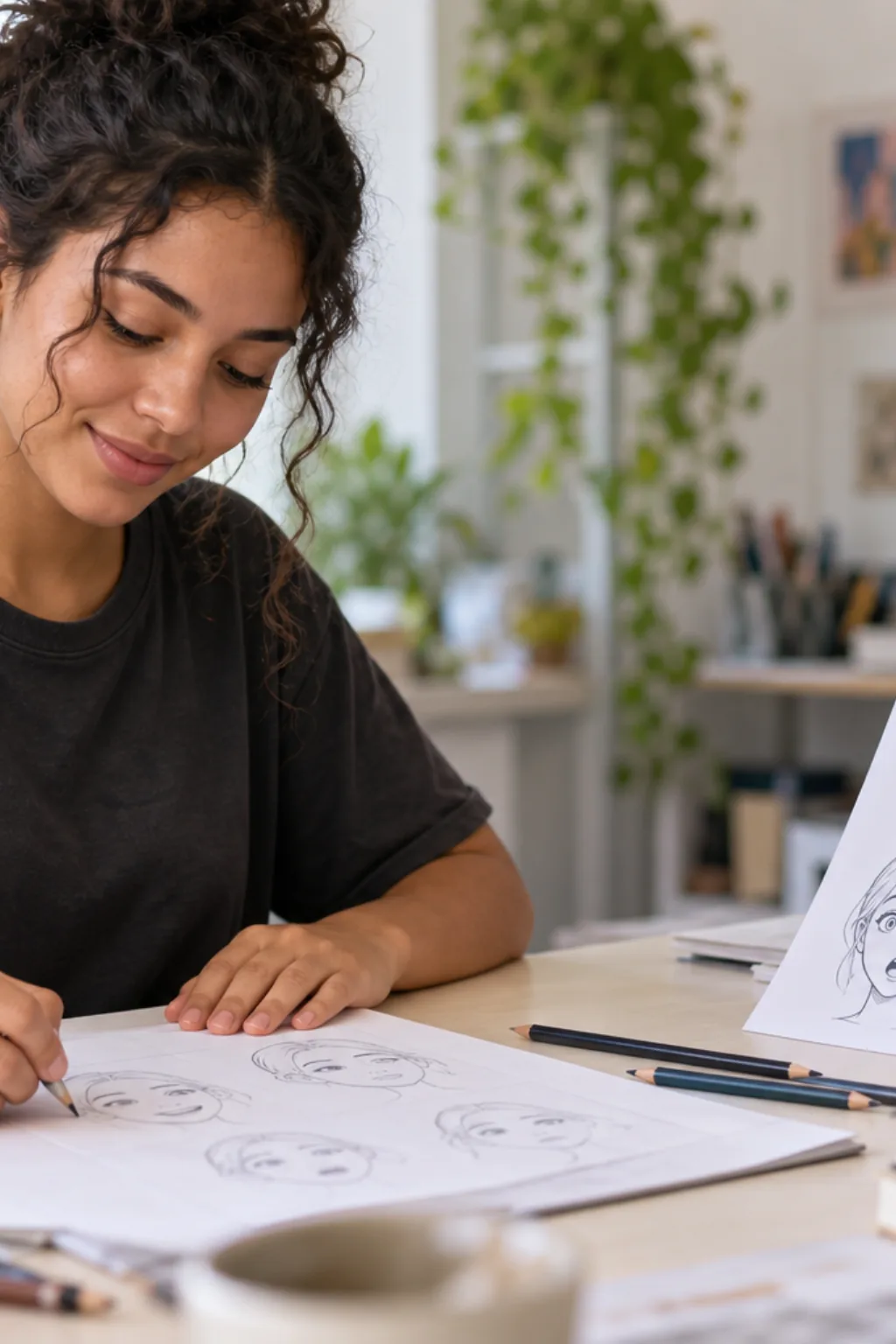 desenhos para desenhar — exemplo criado na Desenhos pra Colorir