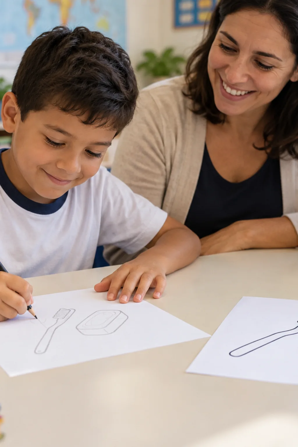 desenhos para desenhar — exemplo criado na Desenhos pra Colorir