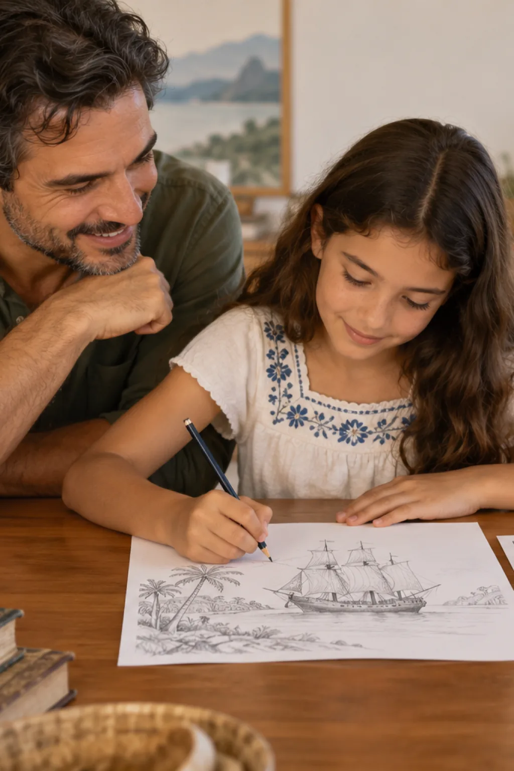 desenhos para desenhar — exemplo criado na Desenhos pra Colorir