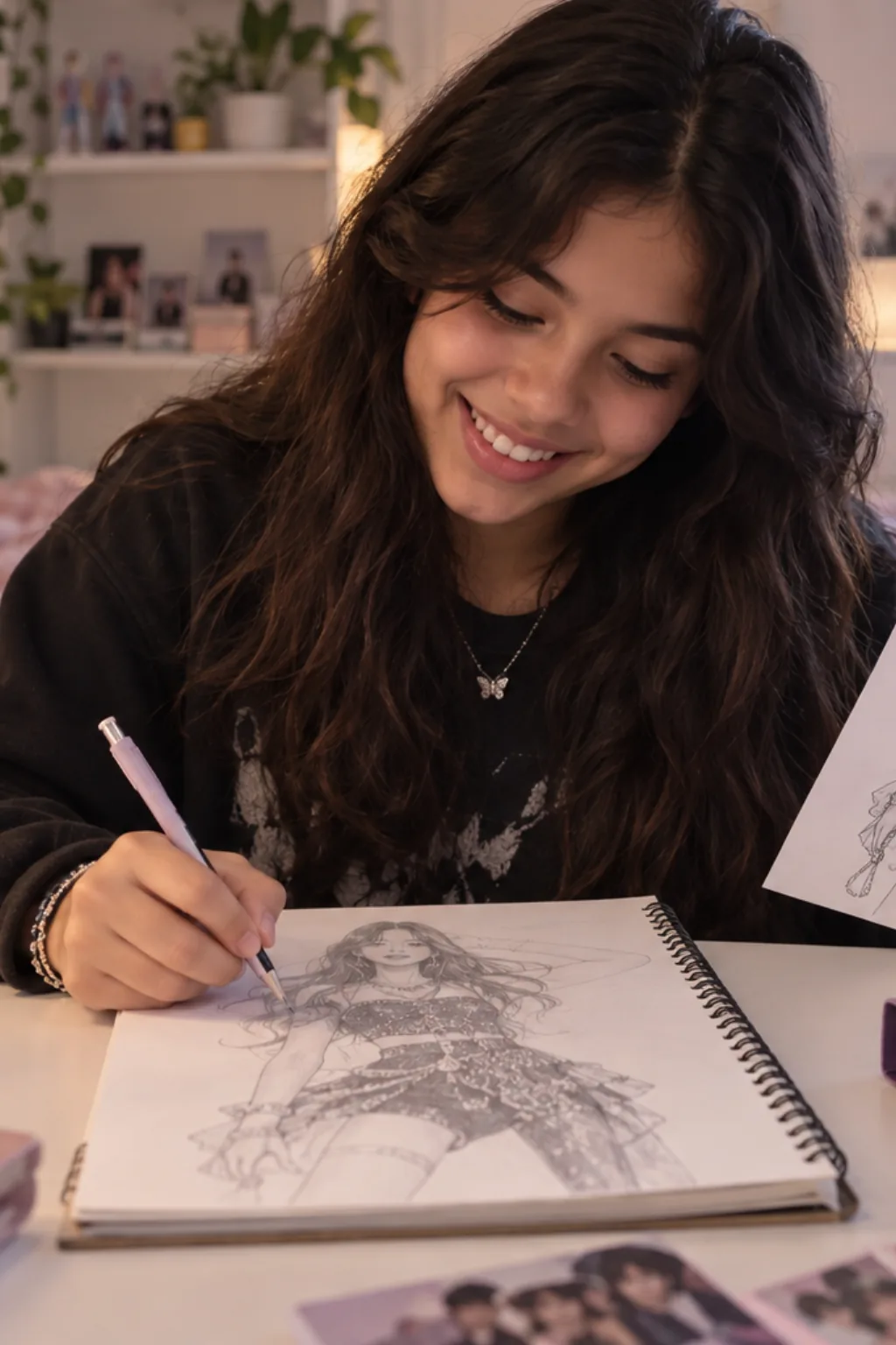 desenhos para desenhar — exemplo criado na Desenhos pra Colorir