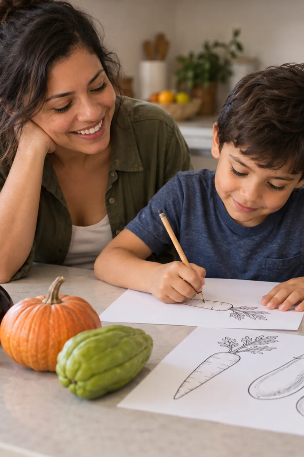 desenhos para desenhar — exemplo criado na Desenhos pra Colorir