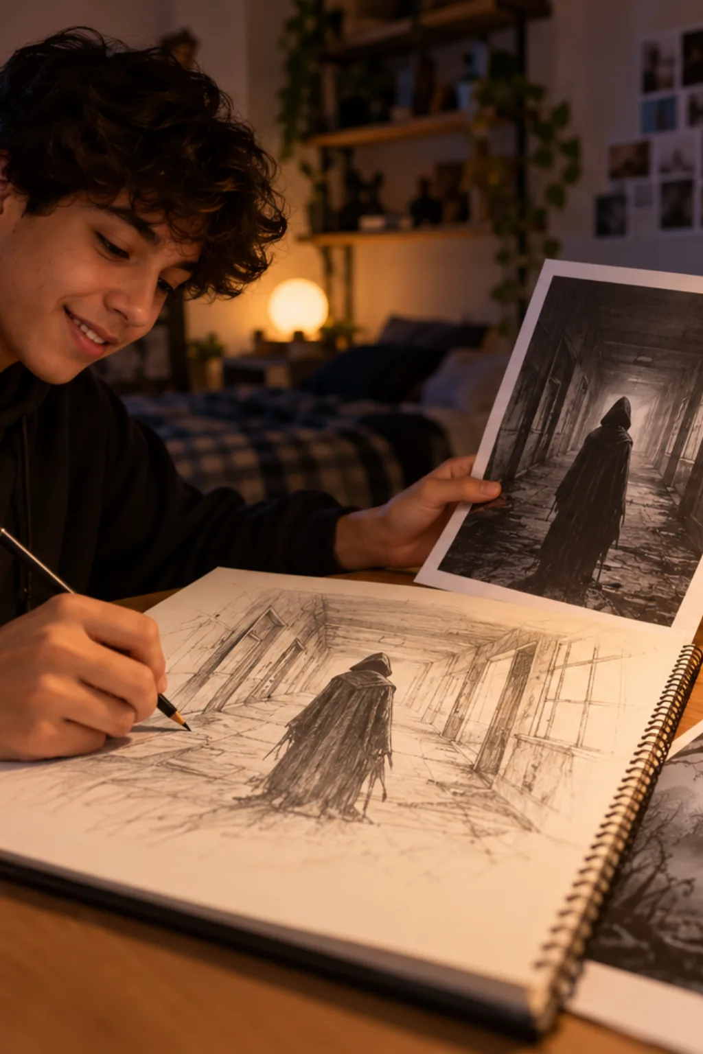 desenhos para desenhar — exemplo criado na Desenhos pra Colorir