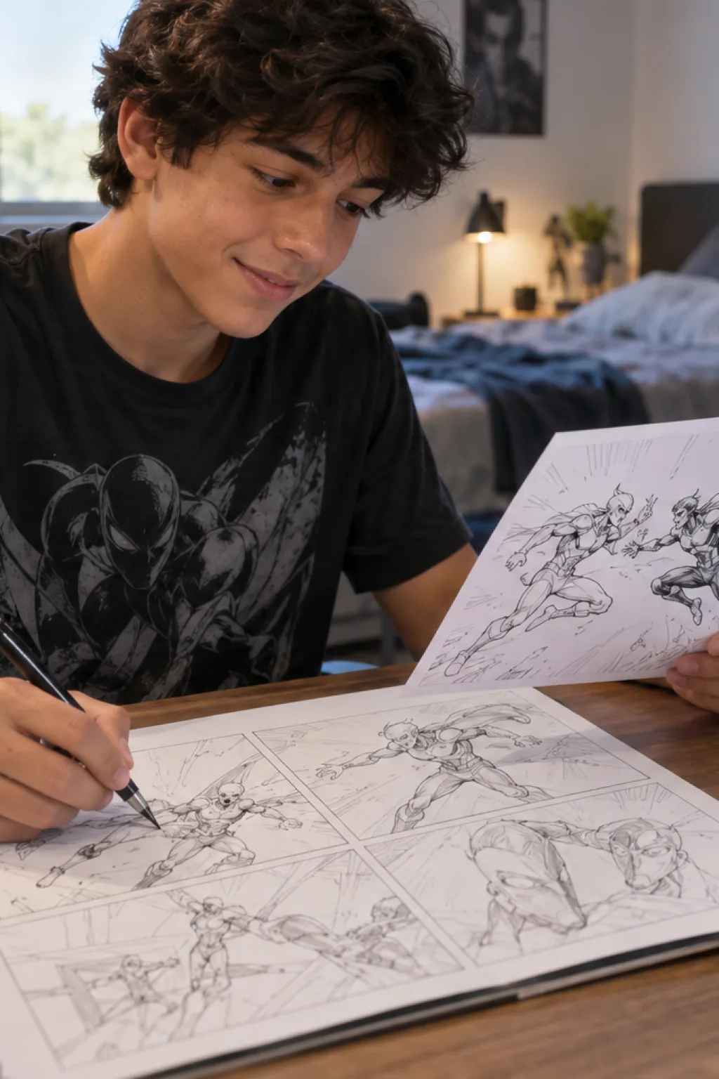 desenhos para desenhar — exemplo criado na Desenhos pra Colorir