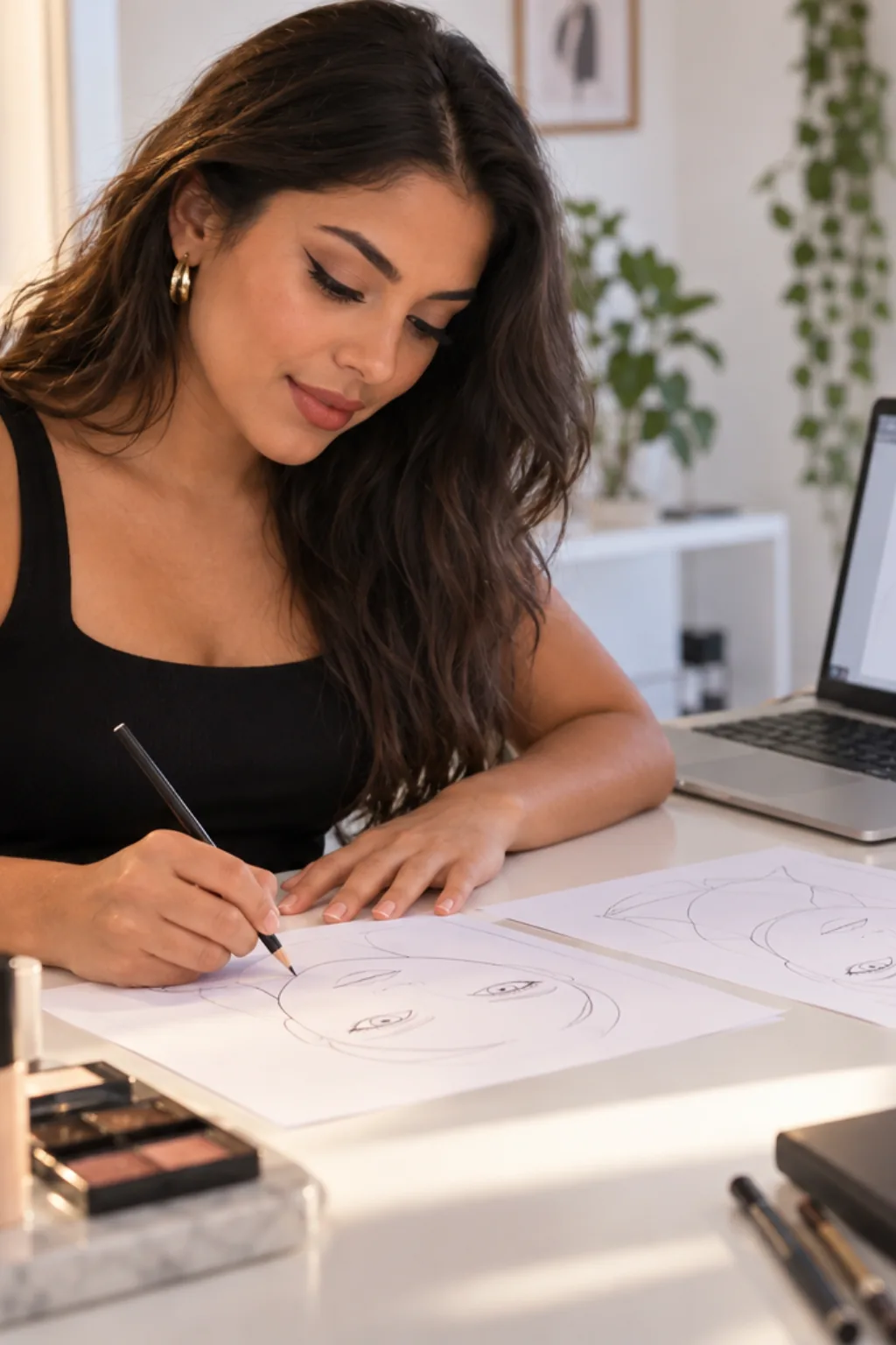 desenhos para desenhar — exemplo criado na Desenhos pra Colorir