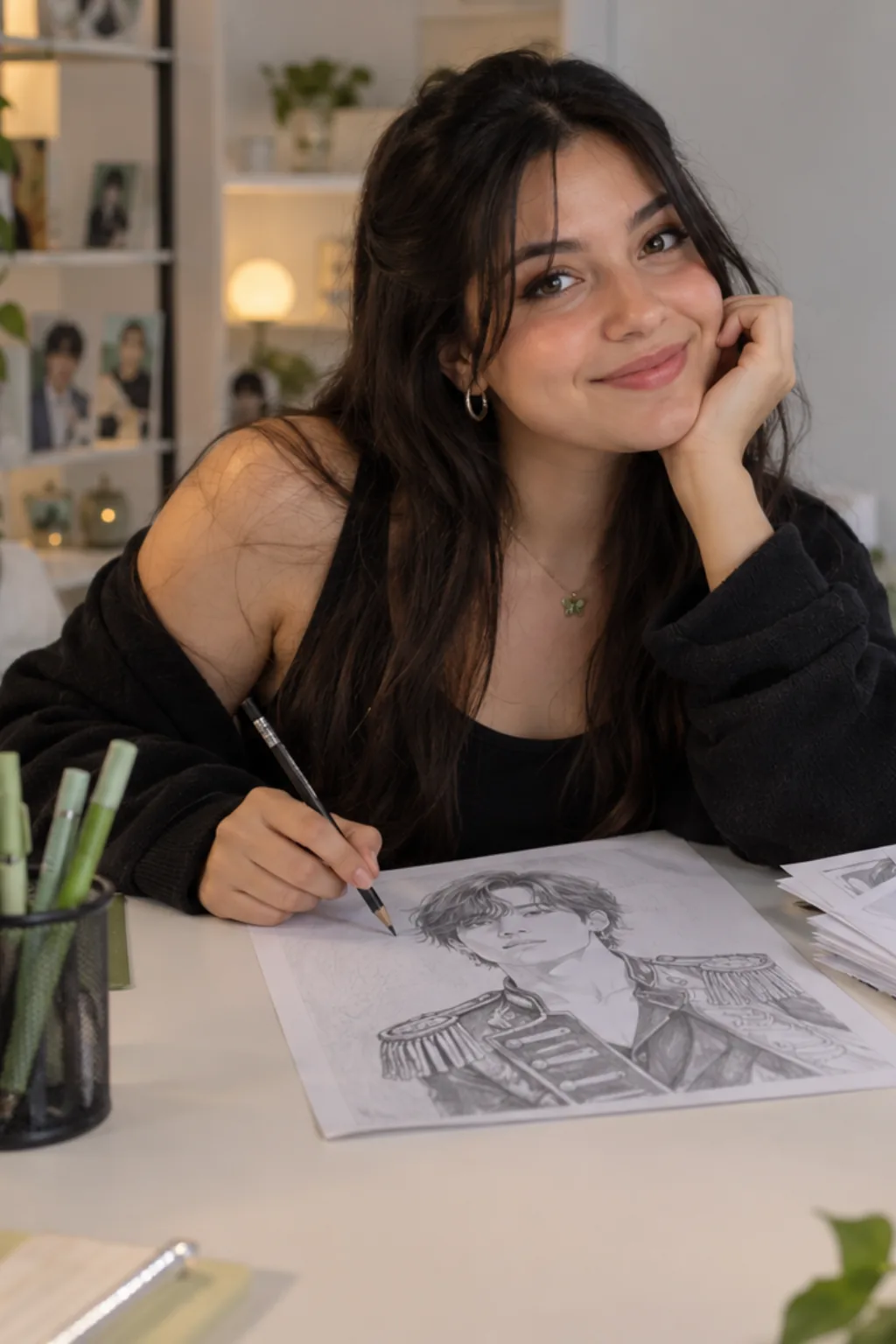 desenhos para desenhar — exemplo criado na Desenhos pra Colorir