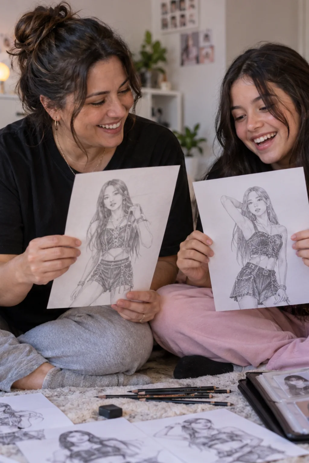 desenhos para desenhar — exemplo criado na Desenhos pra Colorir