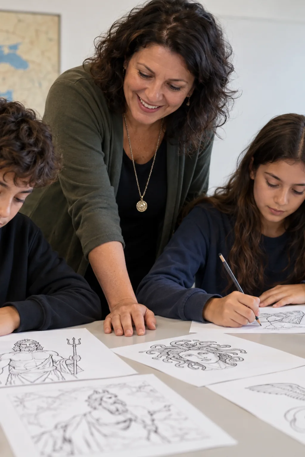 desenhos para desenhar — exemplo criado na Desenhos pra Colorir