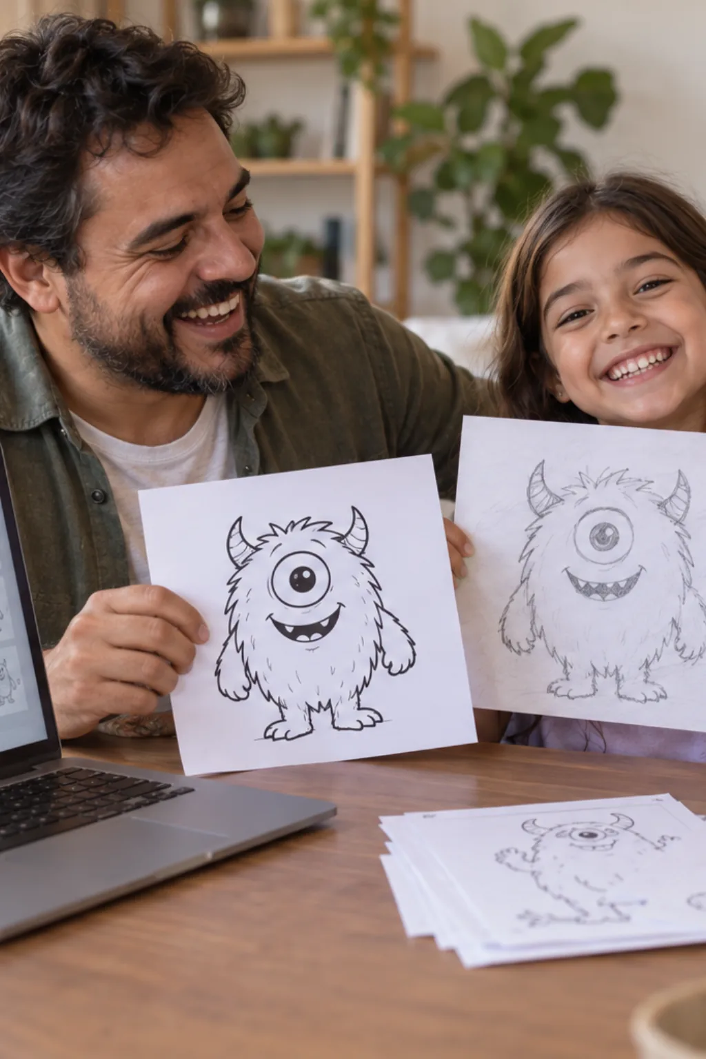 desenhos para desenhar — exemplo criado na Desenhos pra Colorir