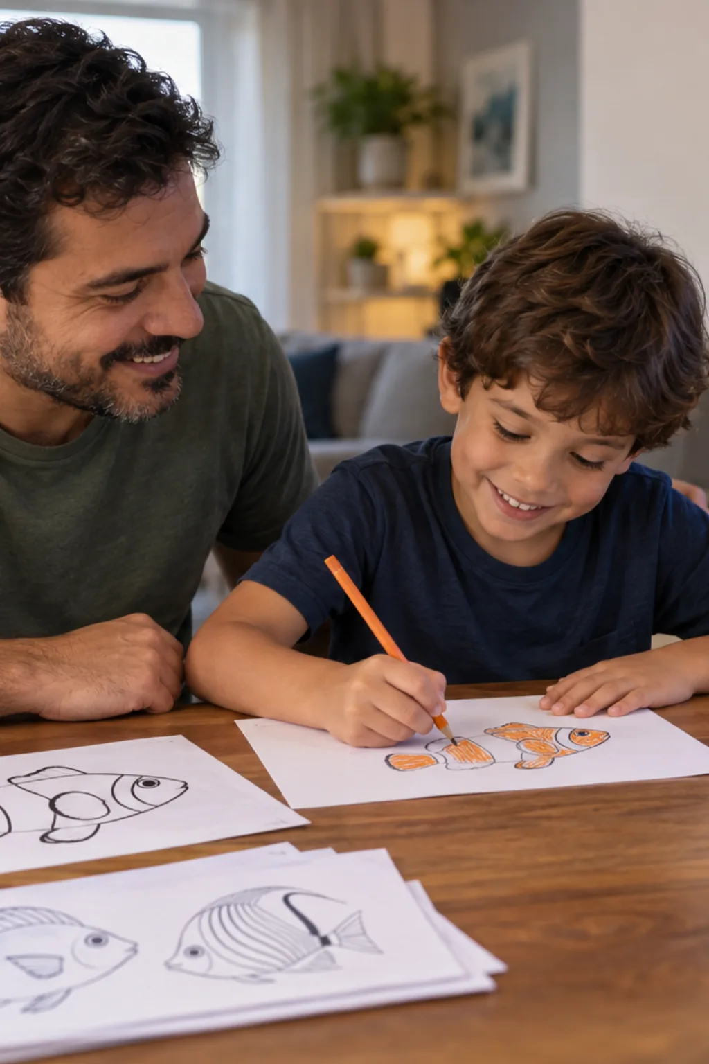 desenhos para desenhar — exemplo criado na Desenhos pra Colorir