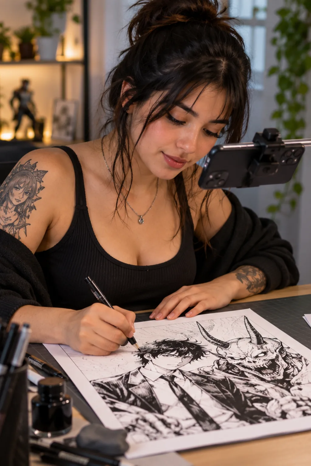desenhos para desenhar — exemplo criado na Desenhos pra Colorir