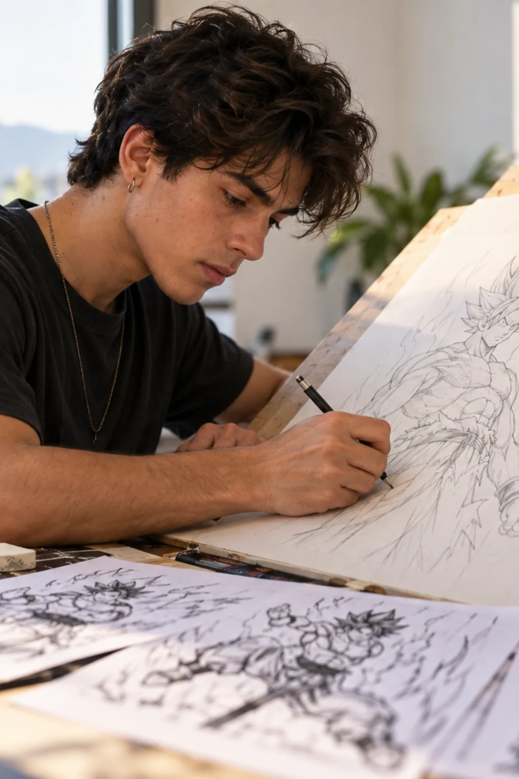 desenhos para desenhar — exemplo criado na Desenhos pra Colorir