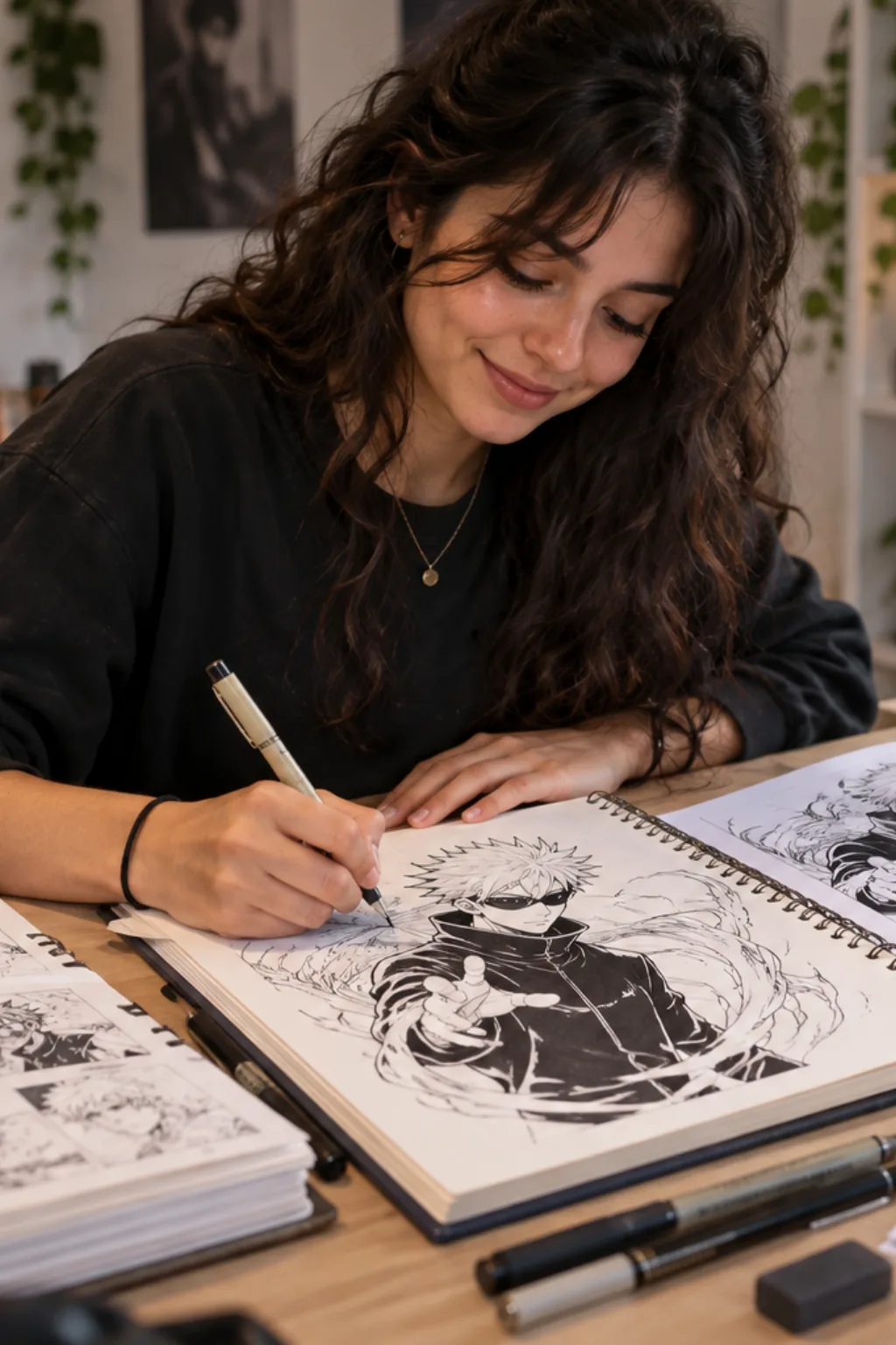 desenhos para desenhar — exemplo criado na Desenhos pra Colorir