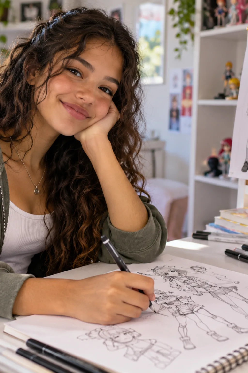 desenhos para desenhar — exemplo criado na Desenhos pra Colorir