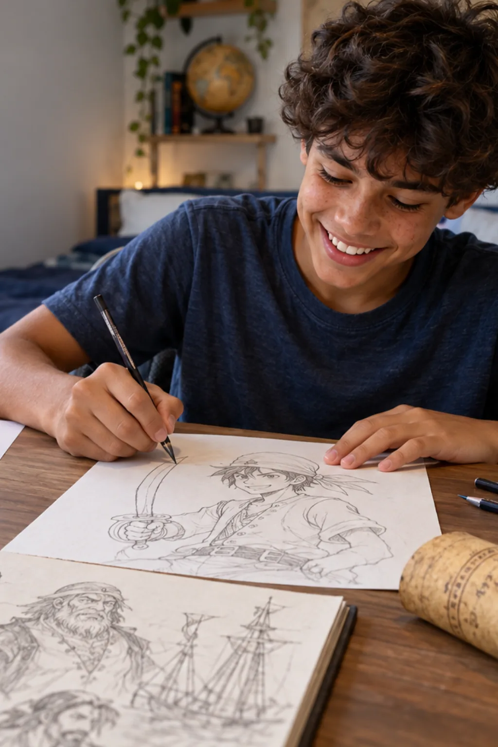 desenhos para desenhar — exemplo criado na Desenhos pra Colorir