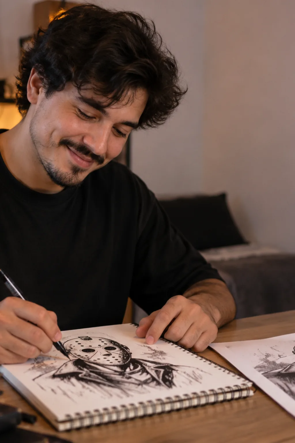 desenhos para desenhar — exemplo criado na Desenhos pra Colorir