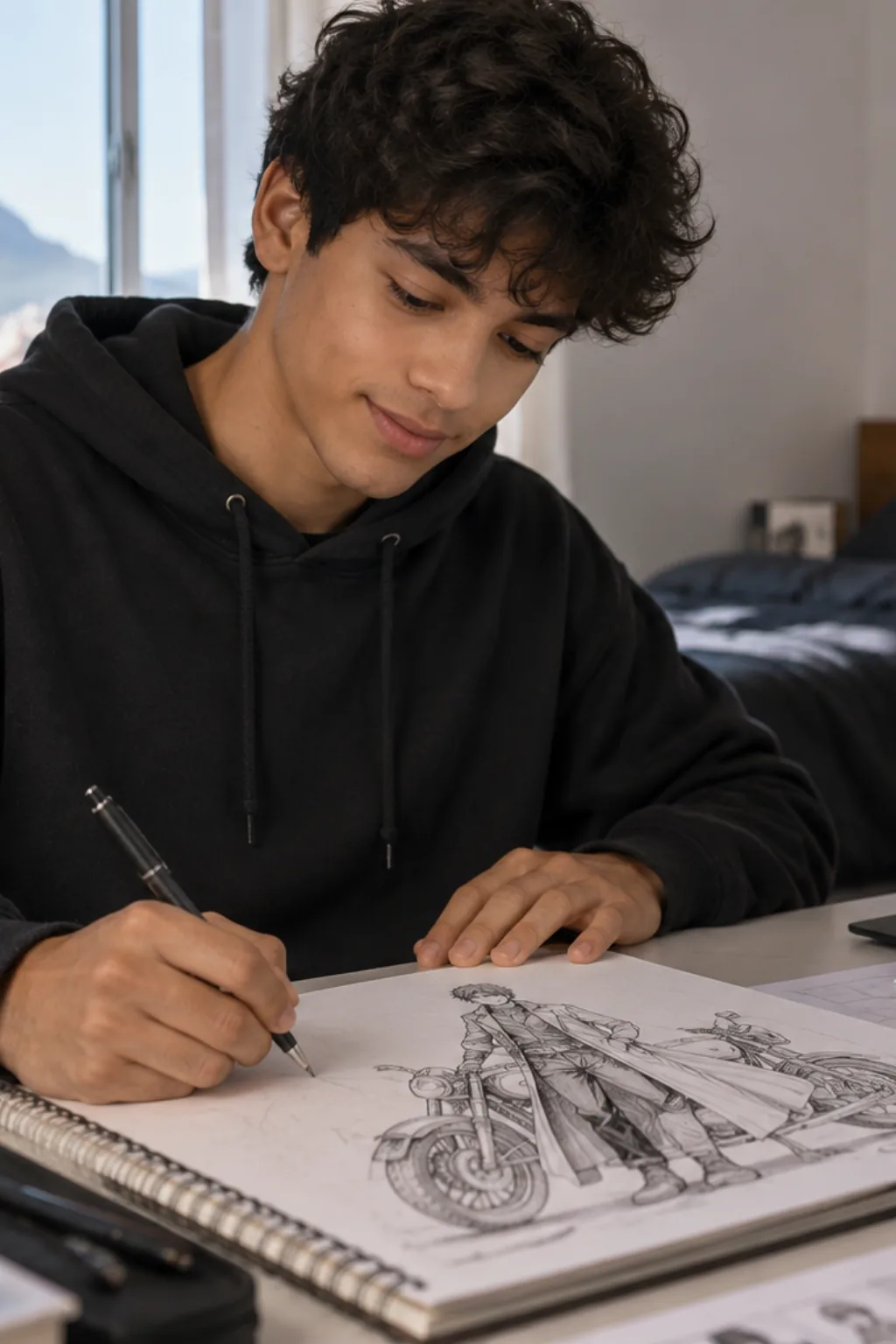 desenhos para desenhar — exemplo criado na Desenhos pra Colorir