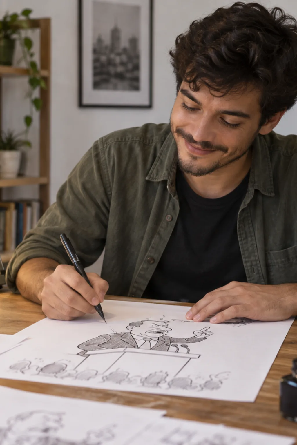 desenhos para desenhar — exemplo criado na Desenhos pra Colorir