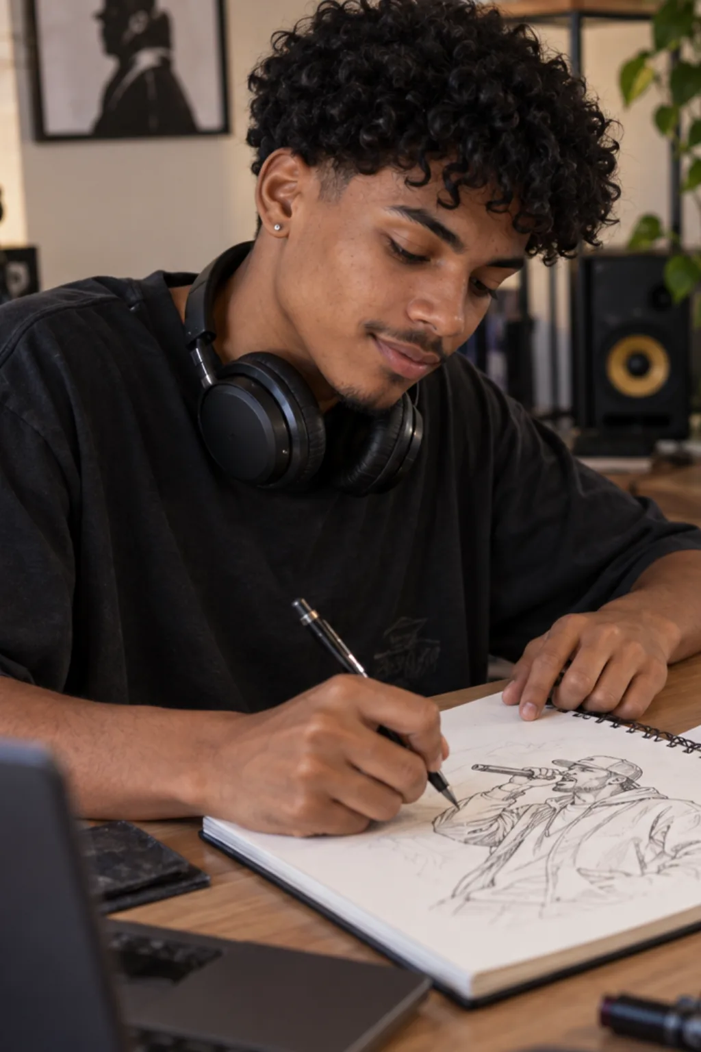 desenhos para desenhar — exemplo criado na Desenhos pra Colorir