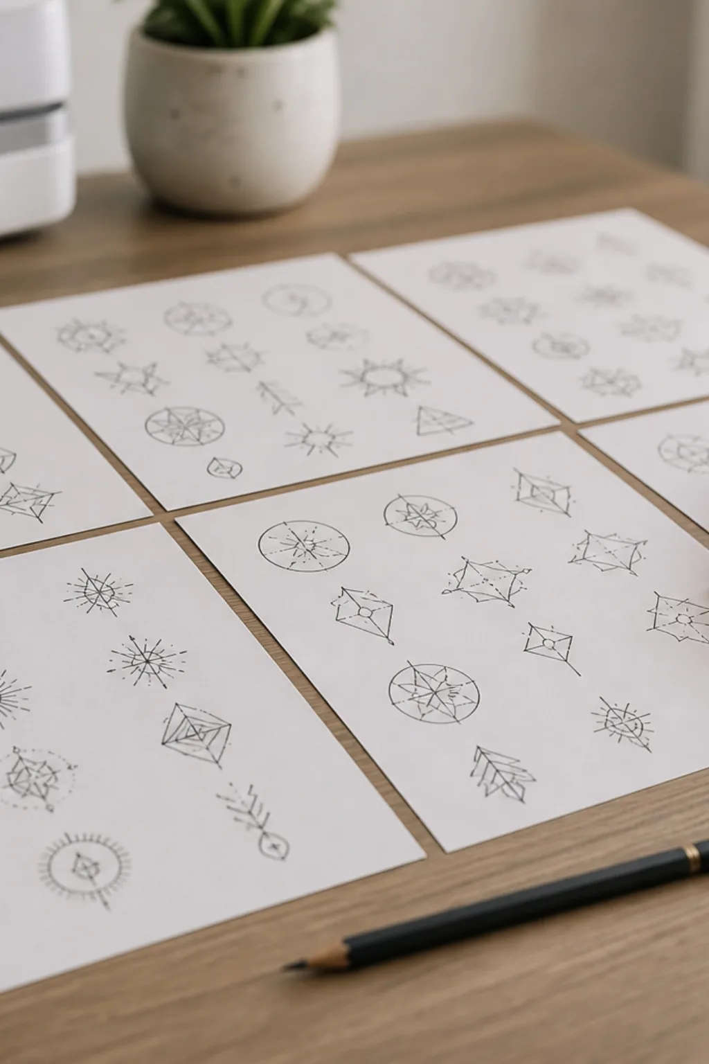 Desenhos de Símbolos para Desenhar - Depois