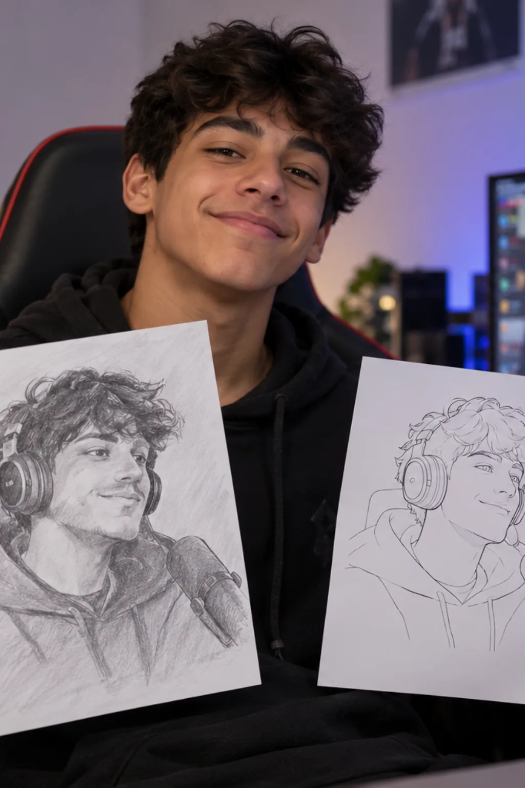 desenhos para desenhar — exemplo criado na Desenhos pra Colorir