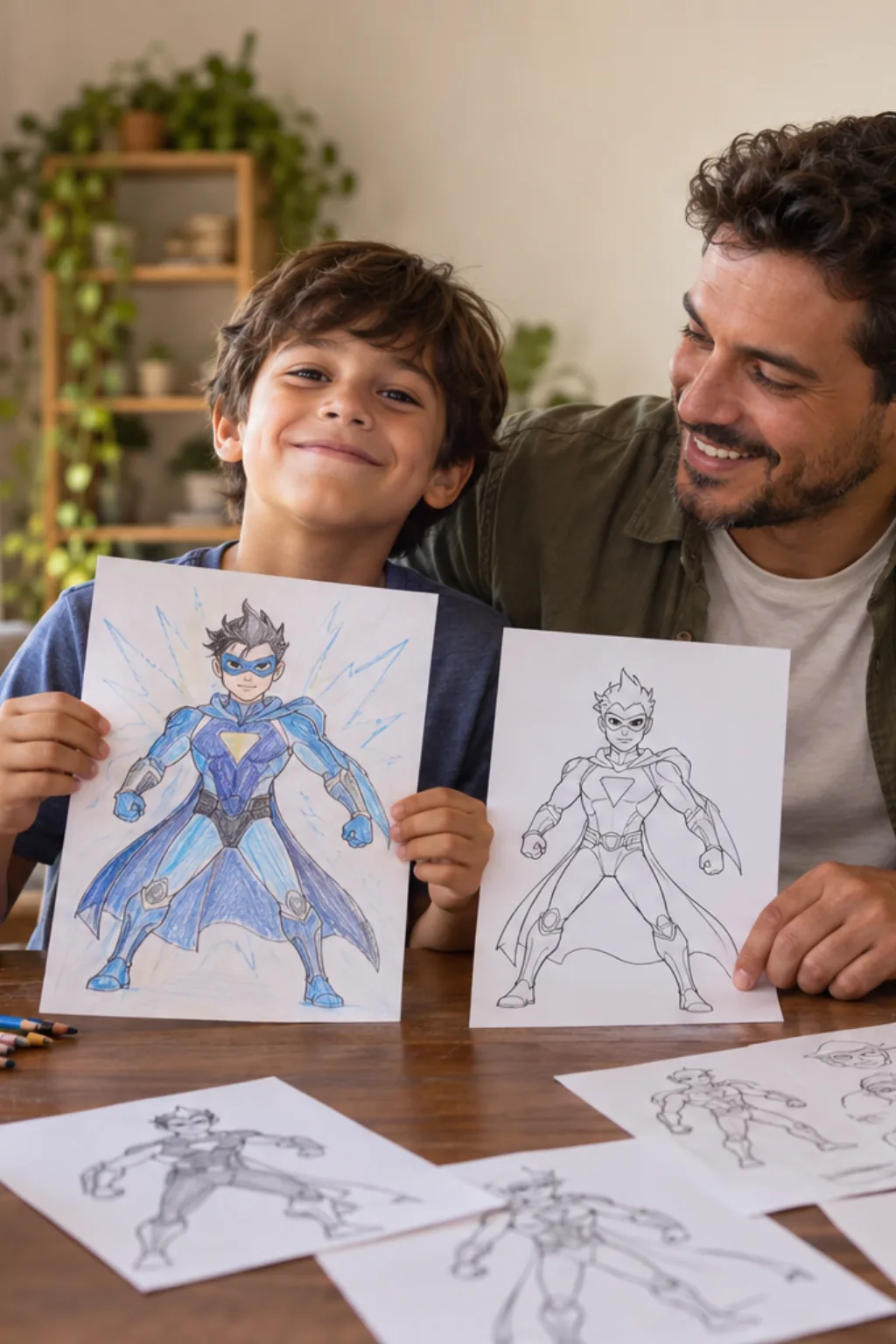 desenhos para desenhar — exemplo criado na Desenhos pra Colorir