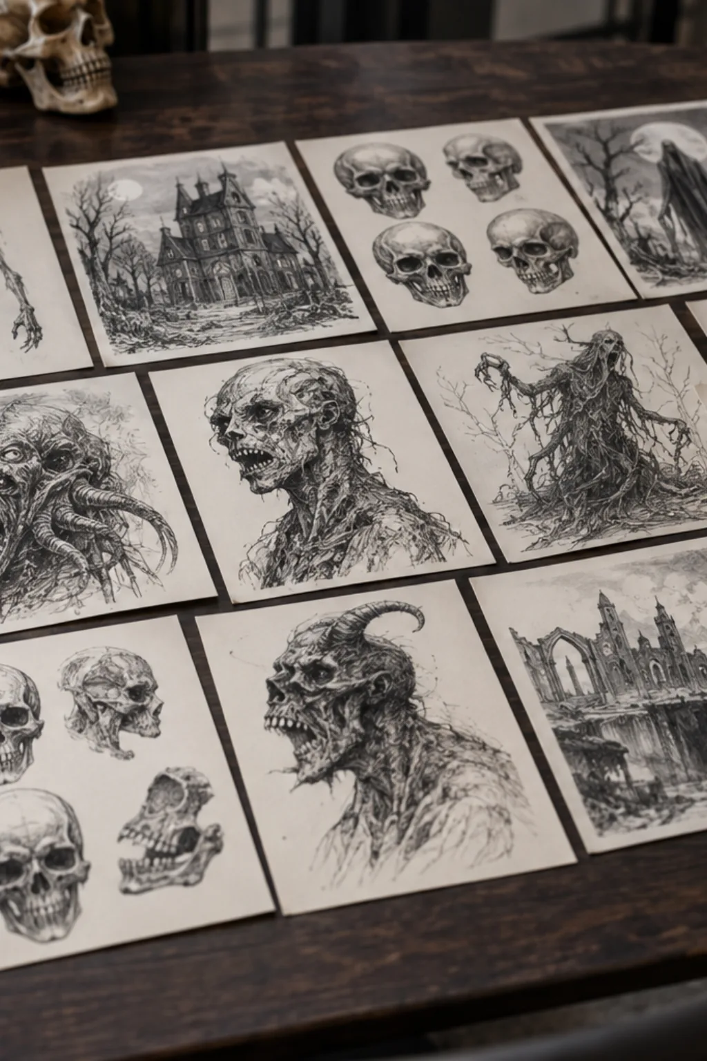 Desenhos de Terror para Desenhar - Depois
