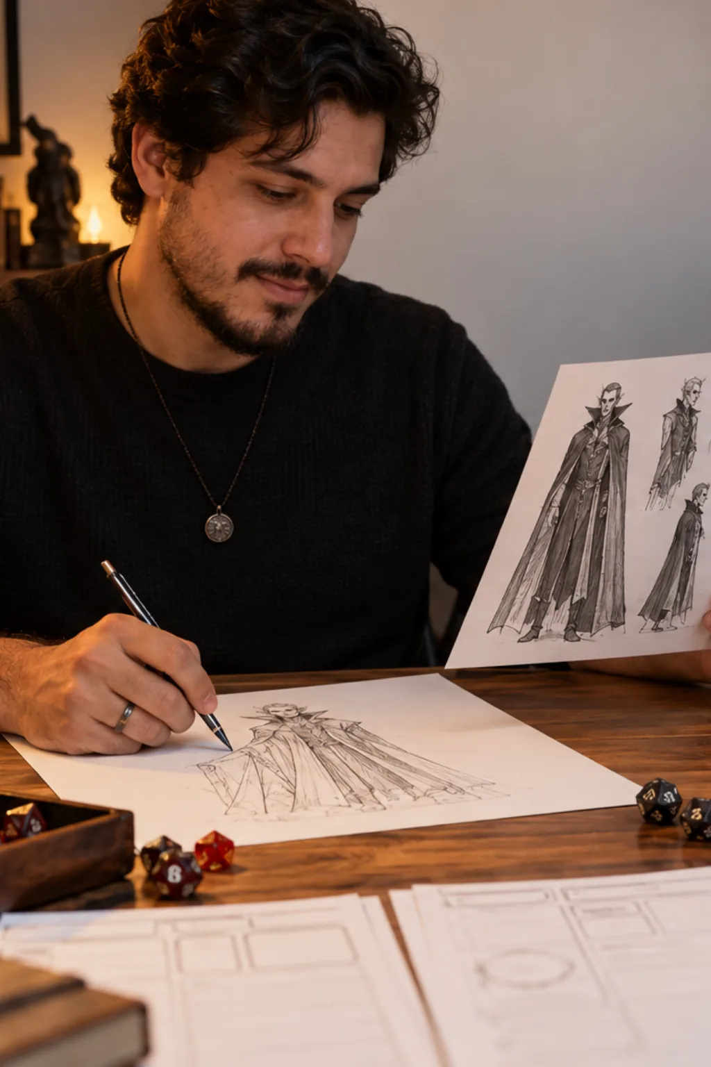 desenhos para desenhar — exemplo criado na Desenhos pra Colorir