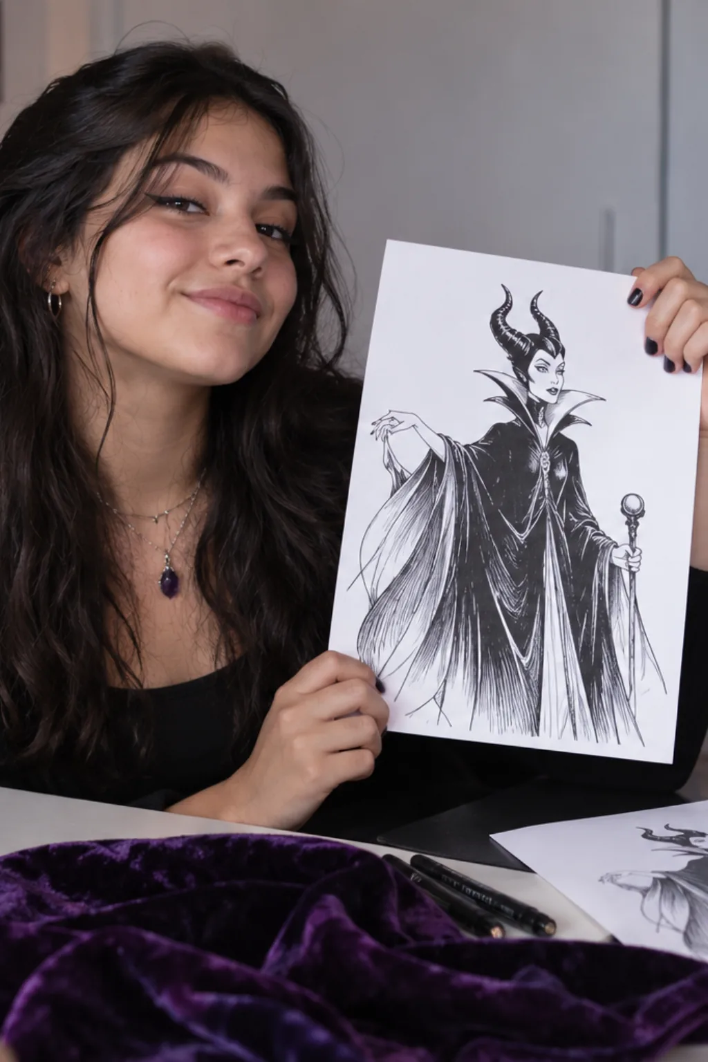desenhos para desenhar — exemplo criado na Desenhos pra Colorir